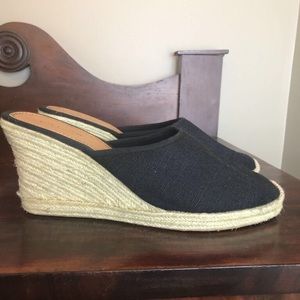 Unisa Canvas Espadrille Slip On Wedge 9.5